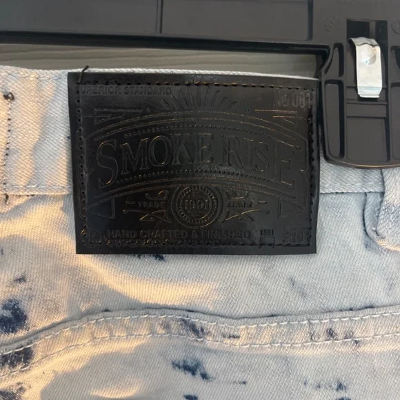 Smokerise acid washed jeans size 14 Boys
